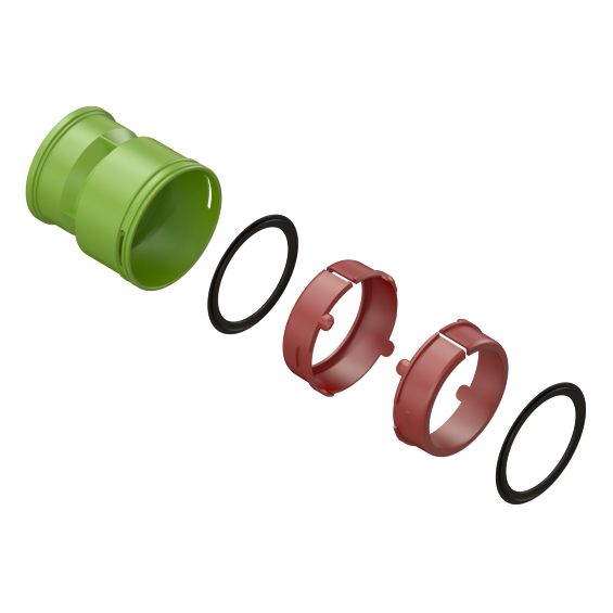 Air Excellent AE48c Adapter voor luchtverdeelkast 200/800 serie set