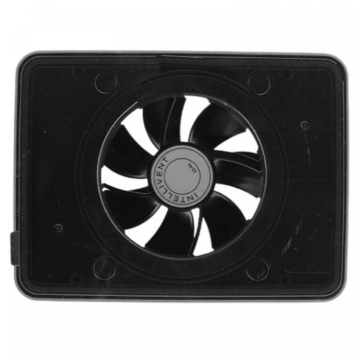 Nedco Intellivent 2.0 badkamerventilator zwart 134 m3/h Nedco Intellivent 2.0 badkamerventilator zwart 134 m3/h