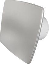 Badkamer/toilet ventilator - met timer & vochtsensor - Ø100mm - bold-line RVS