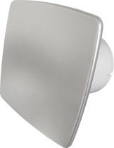 Badkamer/toilet ventilator - met timer - Ø100mm - bold-line RVS 