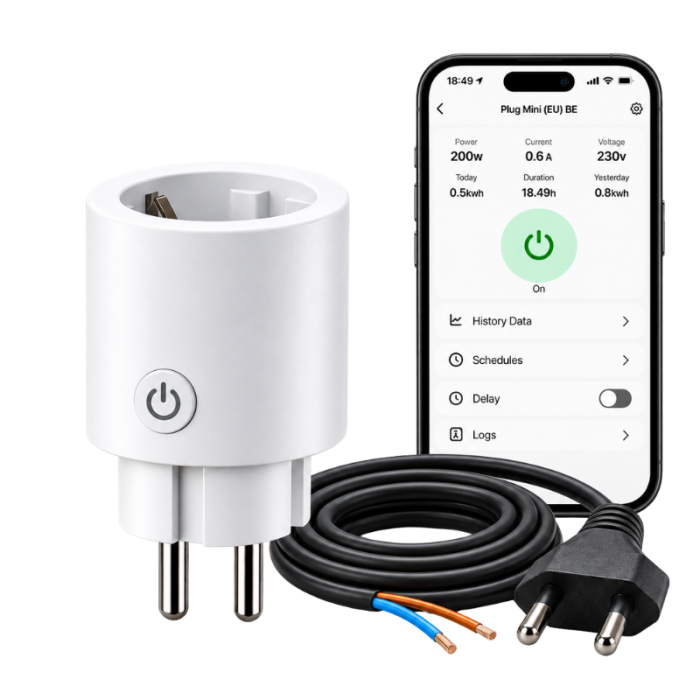 Pro Remote  app gestuurde stekker + 1,5 m snoer