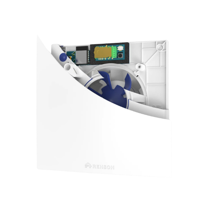 Renson Waves Badkamer/toilet ventilator - app gestuurd - geur, vocht en CO2 sensor 