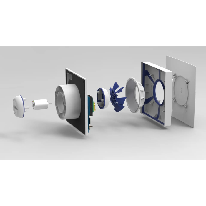 Renson Waves badkamer/toilet ventilator - app gestuurd - geur en vochtsensor - Ø 100/125mm Renson Waves badkamer/toilet ventilator - app gestuurd - geur en vochtsensor - Ø 100/125mm
