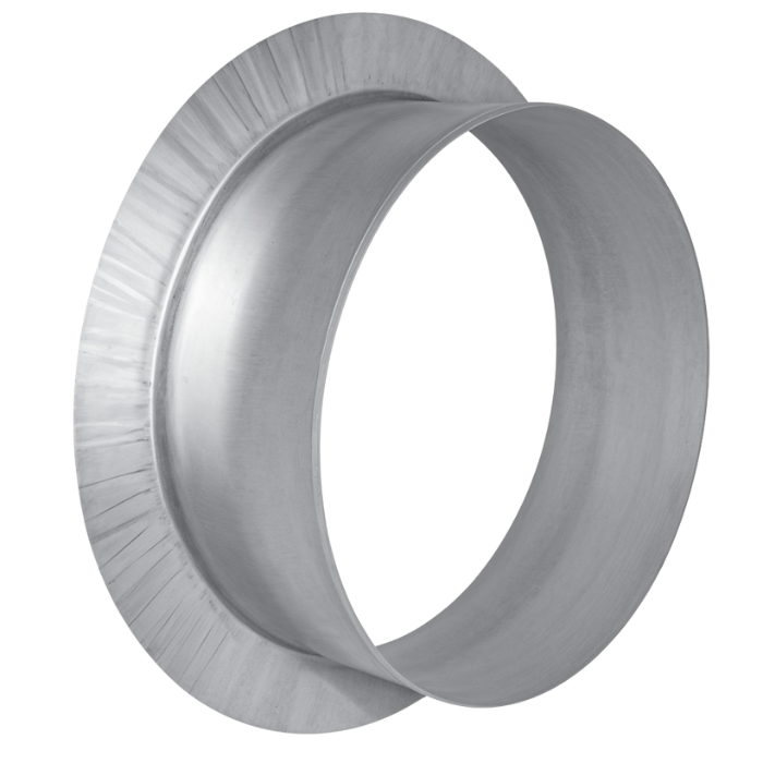 Rooster/ventiel Ø200mm staal - afvoer - met bus