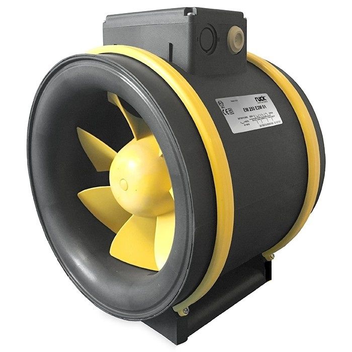 RUCK buisventilator ETAMASTER EM-250 aansluiting 250mm - 3 standen motor RUCK buisventilator ETAMASTER EM-250 aansluiting 250mm - 3 standen motor