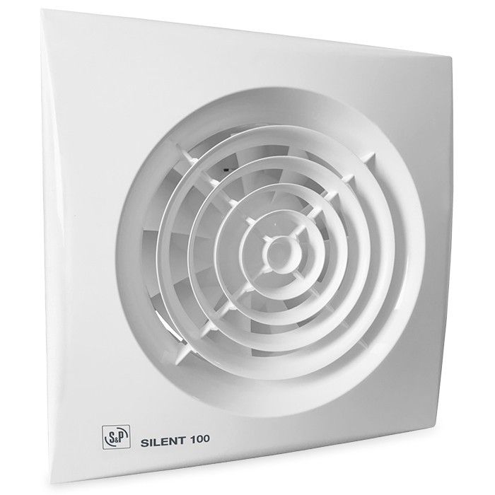 Silent 100 CZ 12 VOLT Badkamer ventilator - Ø100mm