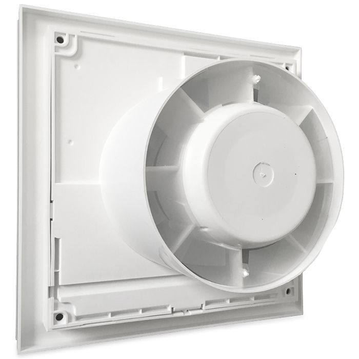 S&P Silent Design 200 CZ aan/uit Badkamer/ toilet ventilator - Ø120mm