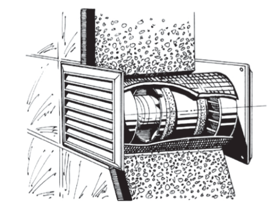 TUBO 100 inschuif-buisventilator - in kanaal Ø100mm