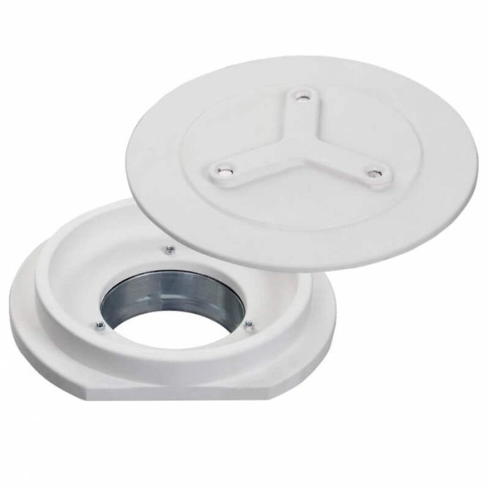 SIDE rond - Instucbaar frameloos ventiel - Ø125mm - TOEVOER & AFVOER SIDE rond - Instucbaar frameloos ventiel - Ø125mm - TOEVOER & AFVOER