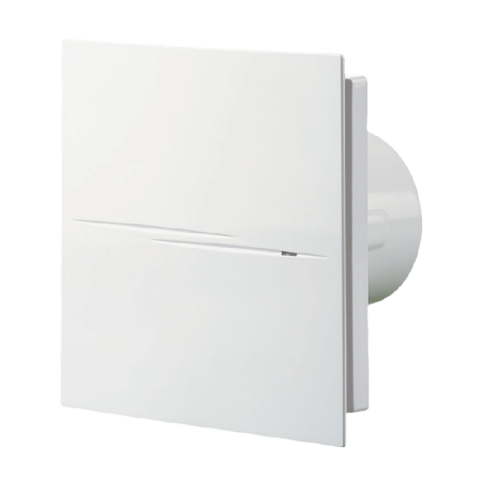 Design badkamerventilator Blauberg Sileo - Ø 100mm - MET TIMER Design badkamerventilator Blauberg Sileo - Ø 100mm - MET TIMER