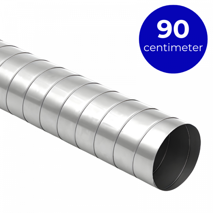 Filterfabriek Huismerk Spirobuis 160mm - Lengte 90cm - rond gegalvaniseerd Filterfabriek Huismerk Spirobuis 160mm - Lengte 90cm - rond gegalvaniseerd