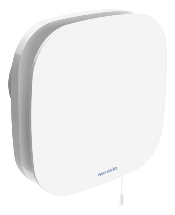 Vent-Axia Supra design 125HT badkamerventilator - Timer & Vochtsensor - 160 m3/h - Ø125mm Vent-Axia Supra design 125HT badkamerventilator - Timer & Vochtsensor - 160 m3/h - Ø125mm