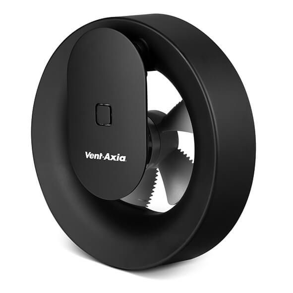 Vent-Axia Svara 110 m3/h (app gestuurd) - Ø100mm - zwart