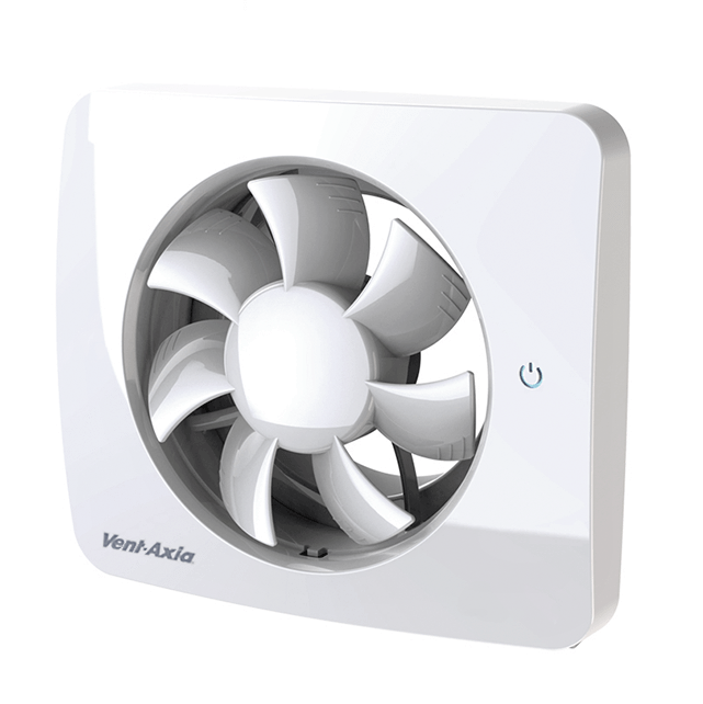 Vent-Axia Svensa app-gestuurde badkamerventilator - 140 m3/h - Ø100mm &  Ø125mm