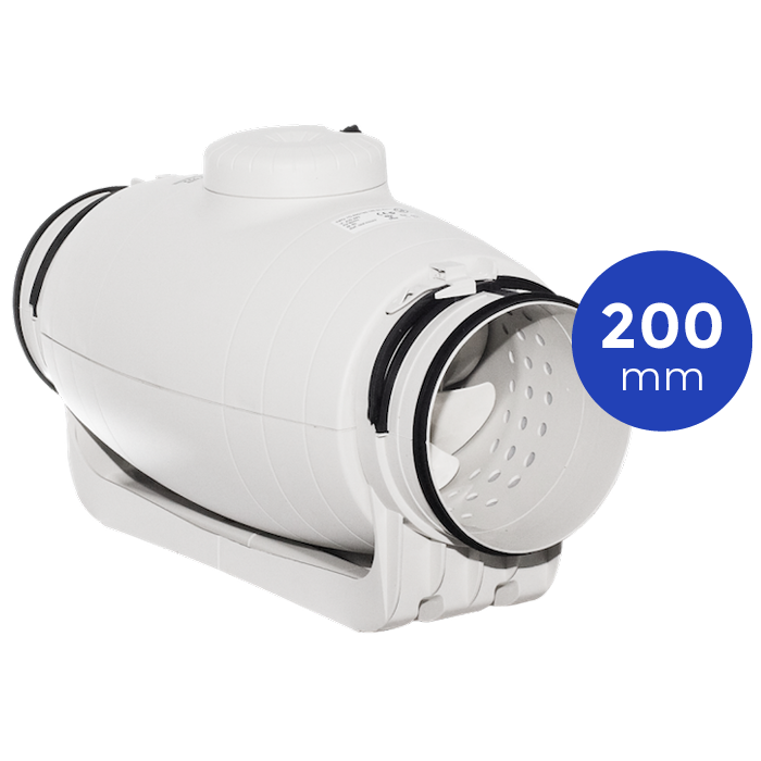 S&P Buisventilator TD-1000/200 Silent aansluitdiameter 200mm