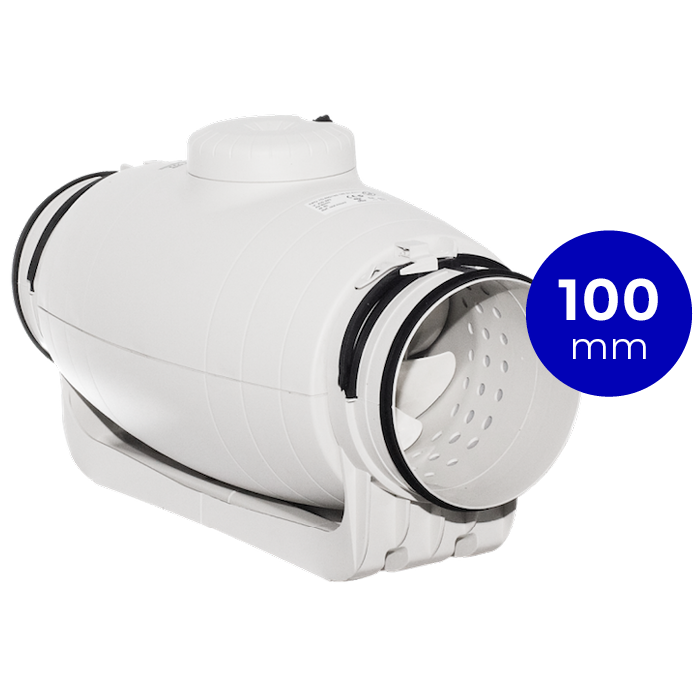 S&P Buisventilator TD-250/100 Silent aansluitdiameter 100mm