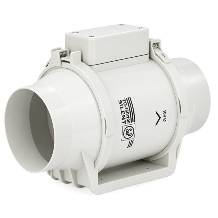 S&P Buisventilator TD-160/100 N Silent aansluitdiameter 100mm
