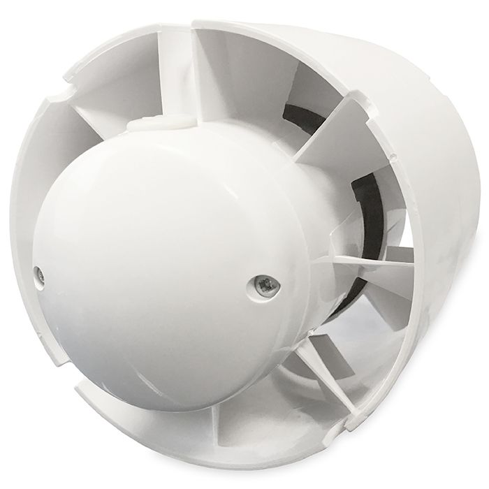 TUBO 100 inschuif-buisventilator - in kanaal Ø100mm - met timer