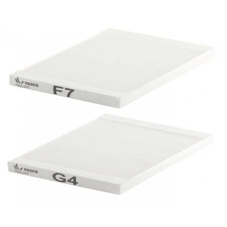Vasco DX Filterset - F7/G4 Vasco DX Filterset - F7/G4
