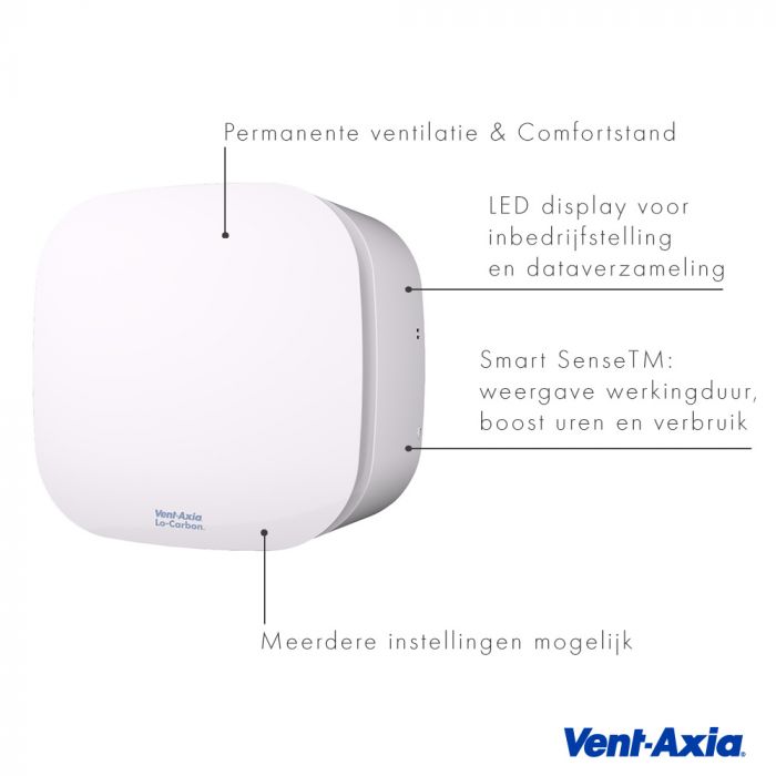 Vent-Axia Scope afzuigventilator - Ø100mm - 60 l/s