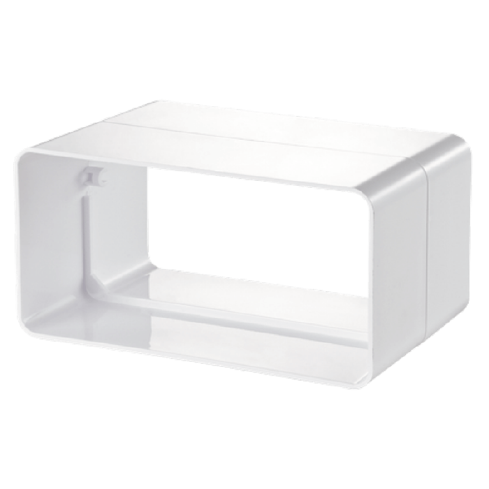 Kunststof terugslagklep voor kanaal 220 x 90mm