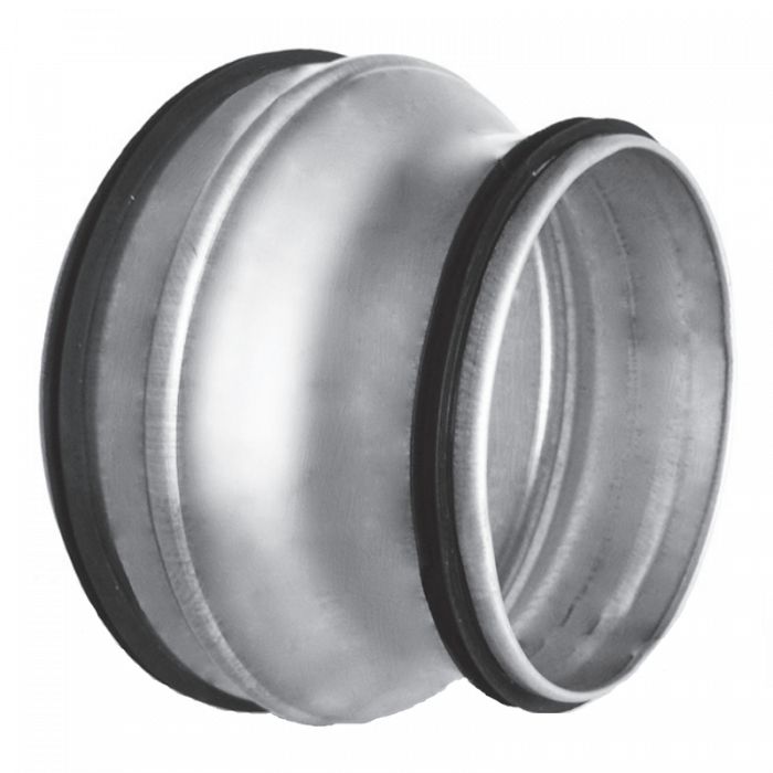 Verloopstuk voor spirobuis Ø315mm naar Ø150mm Verloopstuk voor spirobuis Ø315mm naar Ø150mm