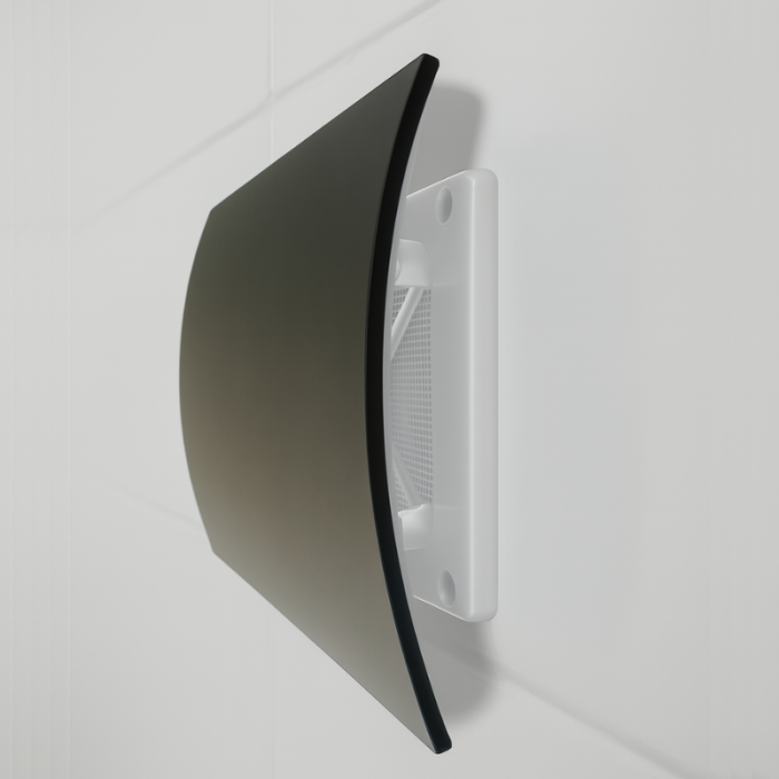 Whisper Design ventilatierooster vierkant (afvoer & toevoer) Ø100mm - kunststof - wit Whisper Design ventilatierooster vierkant (afvoer & toevoer) Ø100mm - kunststof - wit