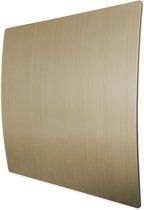 Badkamer/toilet ventilator - standaard - Ø125mm - goud