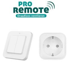 Pro-Remote installatieset voor draadloze bediening ventilatoren