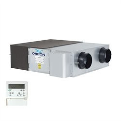 Orcon WTU-1500-EC-E decentrale warmteterugwinunit incl. Regin regeling afbeelding 1