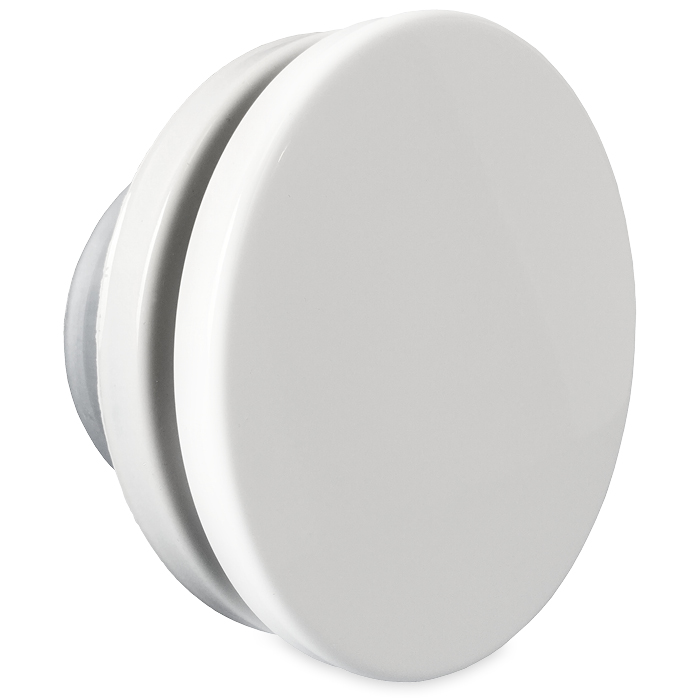 Toevoerventiel Ø125mm - WIT RAL 9016 afbeelding 1