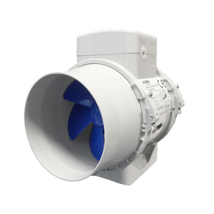 TURBO-E-125 buisventilator - twee standen - Ø125mm afbeelding 1