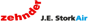 Zehnder J.E. StorkAir Logo Zehnder J.E. StorkAir